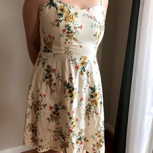 NWT Old Navy Cami Floral Fit & Flare Dress M